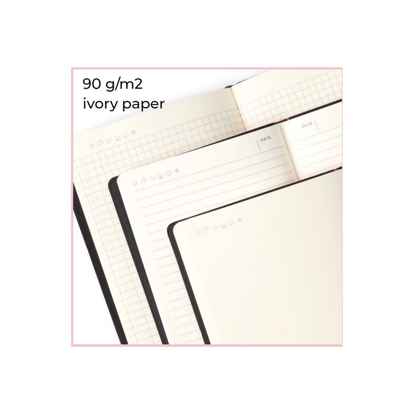 8054117627218-Legami My Notebook - Carnet de notes à élastique - 13 x 21 cm - ligné - rouge-P_405118300_11-1