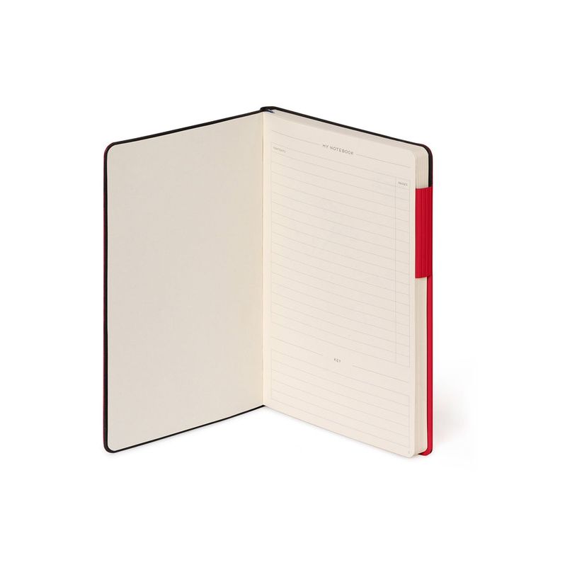 8054117627218-Legami My Notebook - Carnet de notes à élastique - 13 x 21 cm - ligné - rouge-P_405118300_4-8