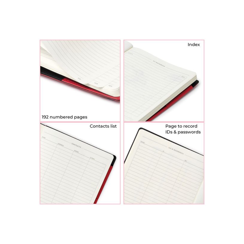 8054117627218-Legami My Notebook - Carnet de notes à élastique - 13 x 21 cm - ligné - rouge-P_405118300_8-5