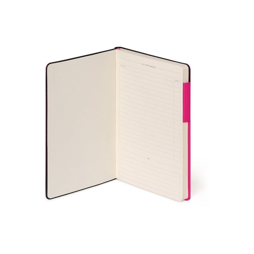8053610786408-Legami My Notebook - Carnet de notes à élastique - 13 x 21 cm - ligné - bleu pétrole-P_405118304_5-2