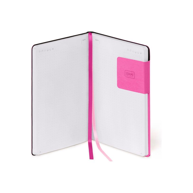 8053610786651-Legami My Notebook - Carnet de notes à élastique - 17 x 24 cm - ligné - bleu pétrole-P_405118308_3-5