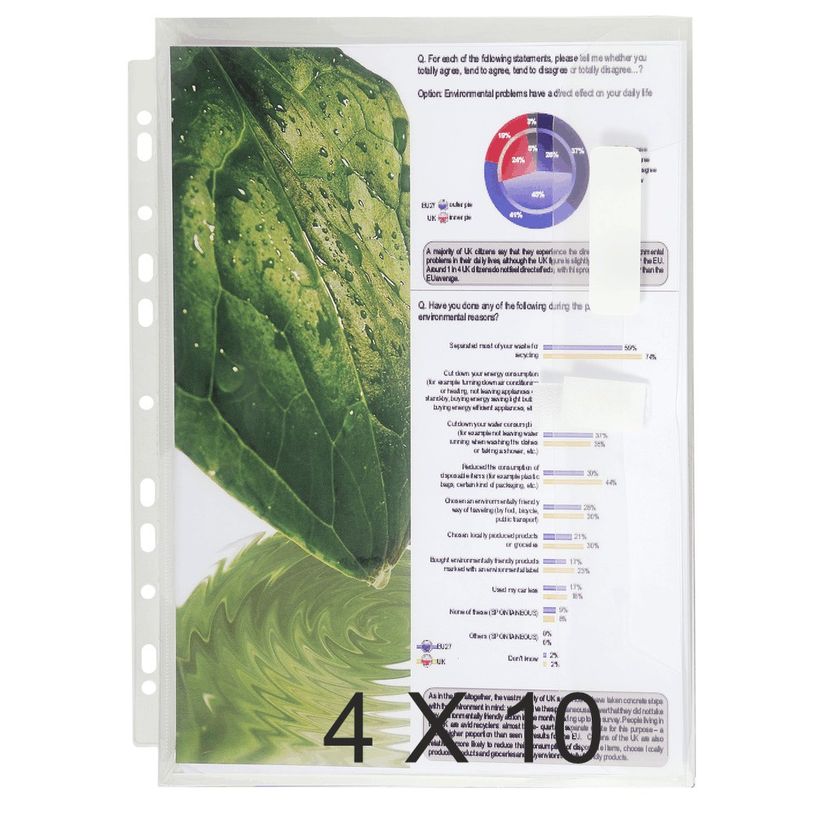 3130632055059-Exacompta - 4 Packs de 10 Pochettes perforées à soufflet avec rabat latéral - A4 - 20/1-P_405118357_1-0