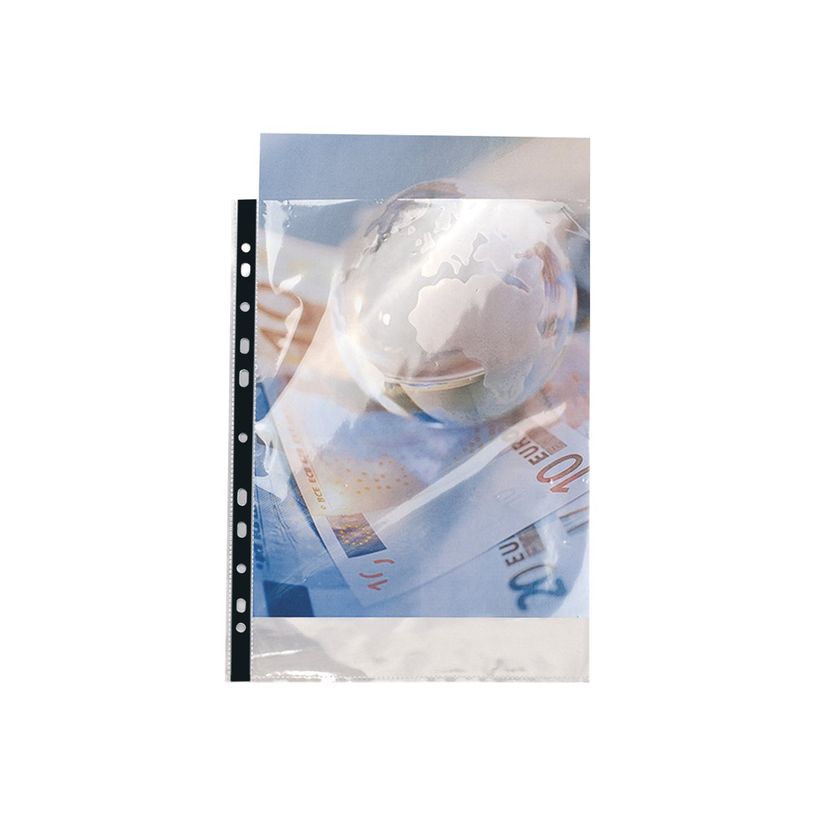 3130632059002-Exacompta - 10 Packs de 100 Pochettes perforées - A4 - 9/100 - cristal-P_405118375_2-1