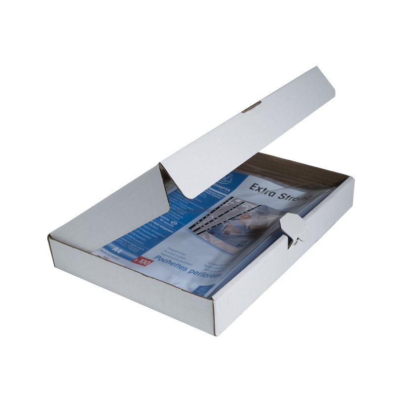 3130632059002-Exacompta - 10 Packs de 100 Pochettes perforées - A4 - 9/100 - cristal-P_405118375_4-3
