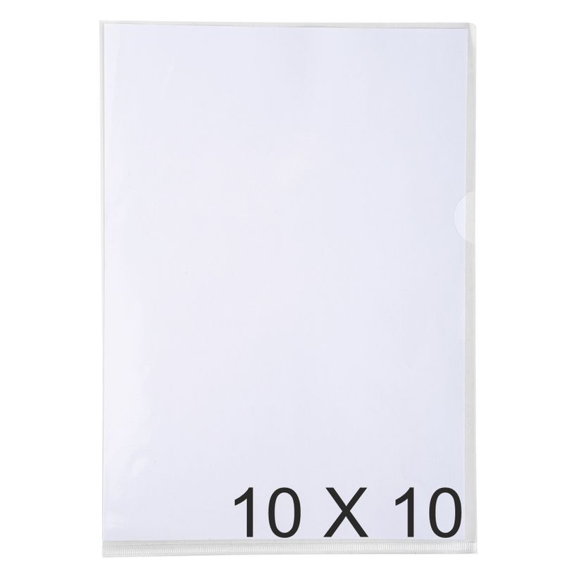 3130636605304-Exacompta - 10 Packs de 10 Pochettes coin lisses - A4 - 13/100 - cristal translucide-P_405118383_1-0