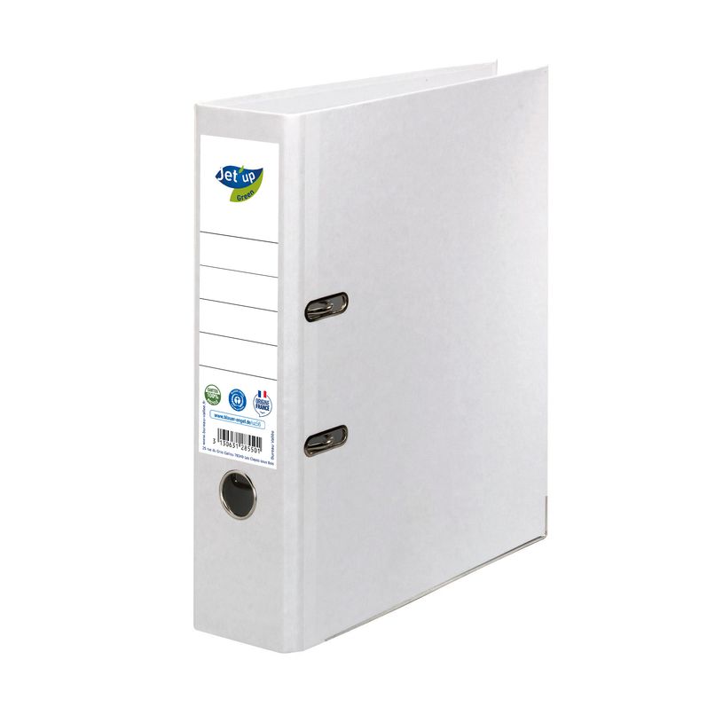 3130631285501-Bureau Vallée Recyclé - Classeur à levier recyclé - Dos 80 mm - A4 - pour 600 feuilles-P_405118400_1-0