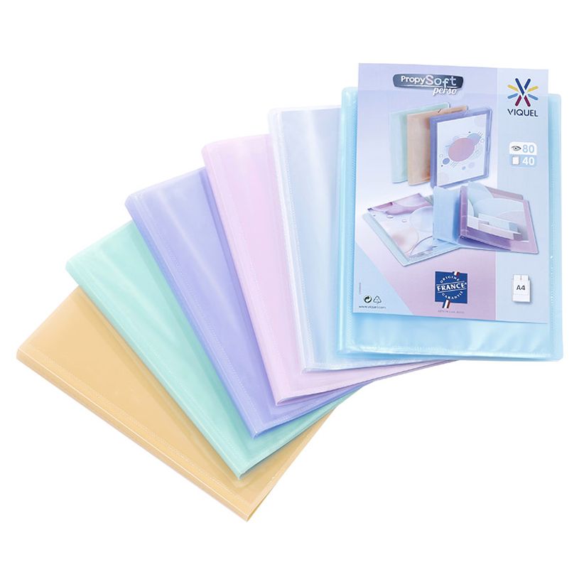 3135250969481-Viquel Propysoft - Porte vues personnalisable - 80 vues - A4 - disponible dans différente-P_405118401_1-0