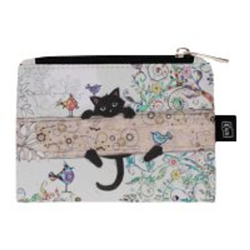 3700572762661-Kiub Bug Art - Porte monnaie plat - chaton sur branche-P_405118489_1-0
