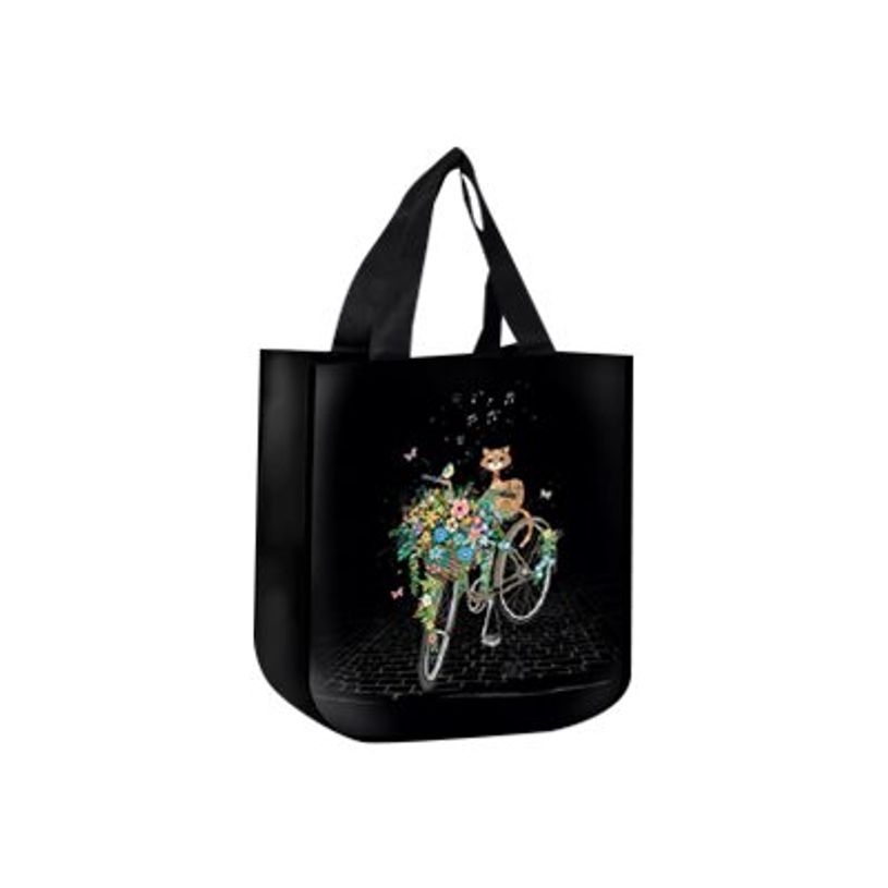 3700572761787-Kiub Bug art Chat - Sac de courses recyclé - jewels vélo-P_405118497_1-0