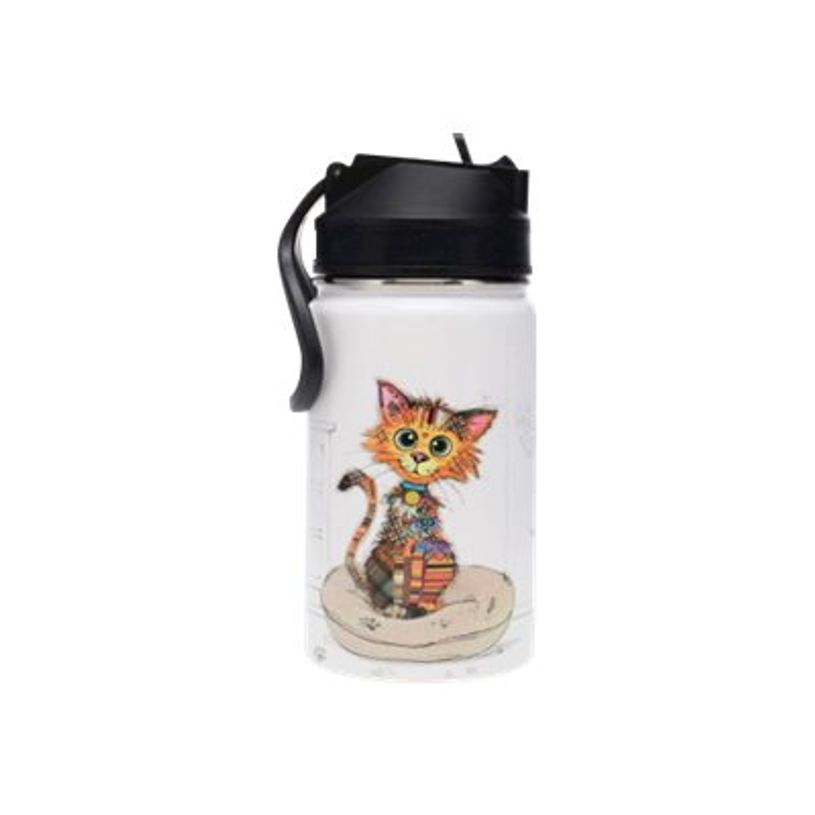 3700572763835-Kiub Kook - Gourde avec paille - 350 ml - chat mignon-P_405118562_1-0