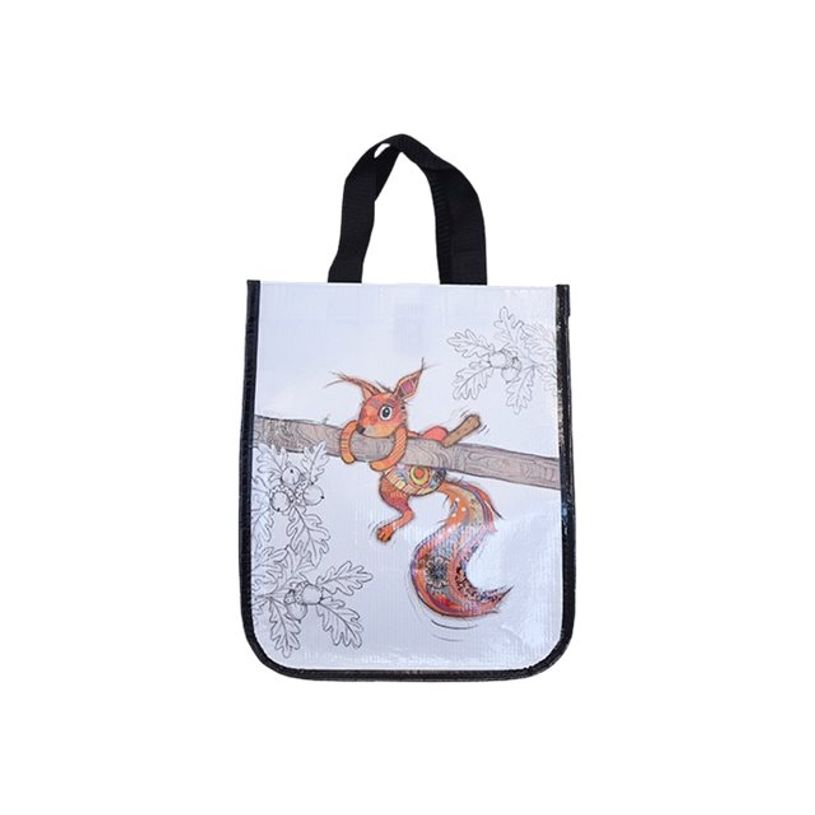 3700572764306-Kiub Kook - Sac de courses recyclé - écureuil-P_405118585_1-0