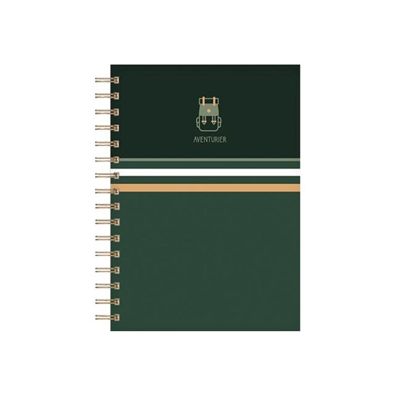 3700572765495-Kiub Pour Lui - Carnet de notes à spirale A5 - ligné - aventurier-P_405118617_1-0