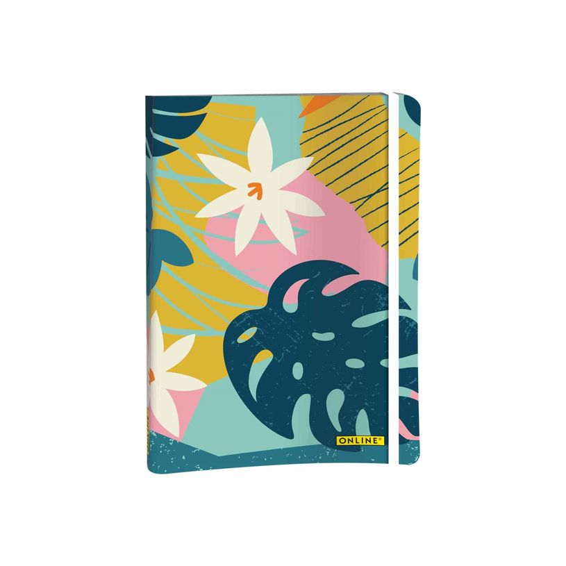 4014421180216-Online - Bullet journal A5 - 72 pages - tropical leaf-P_405118794_1-0
