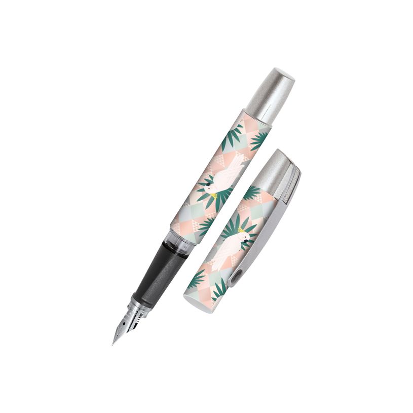 4014421614926-Online Campus Pastel Style - Stylo plume - perroquets-P_405118821_1-0