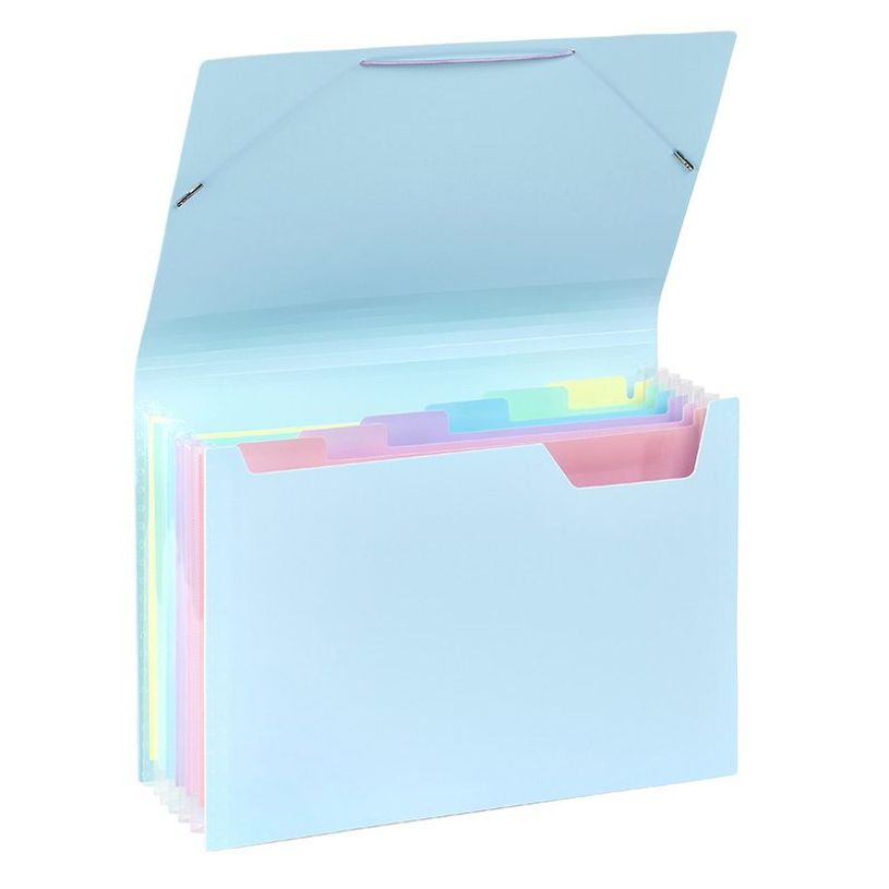 3135250111156-Viquel Rainbow Pastel - trieur à soufflet - pour A4 - à onglets - disponible en différe-P_405118850_3-1