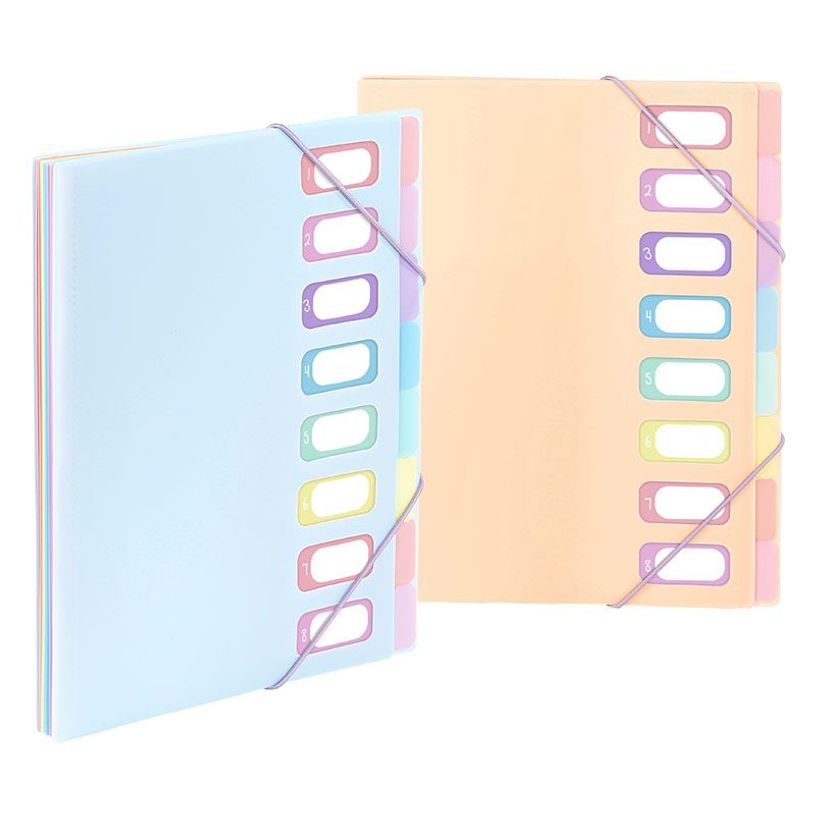 3135259811156-Viquel Rainbow Pastel - trieur à soufflet - pour A4 - à onglets - disponible en différe-P_405118853_1-0