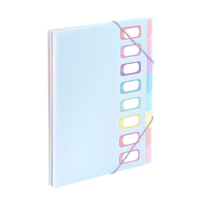 3135259811156-Viquel Rainbow Pastel - trieur à soufflet - pour A4 - à onglets - disponible en différe-P_405118853_2-1