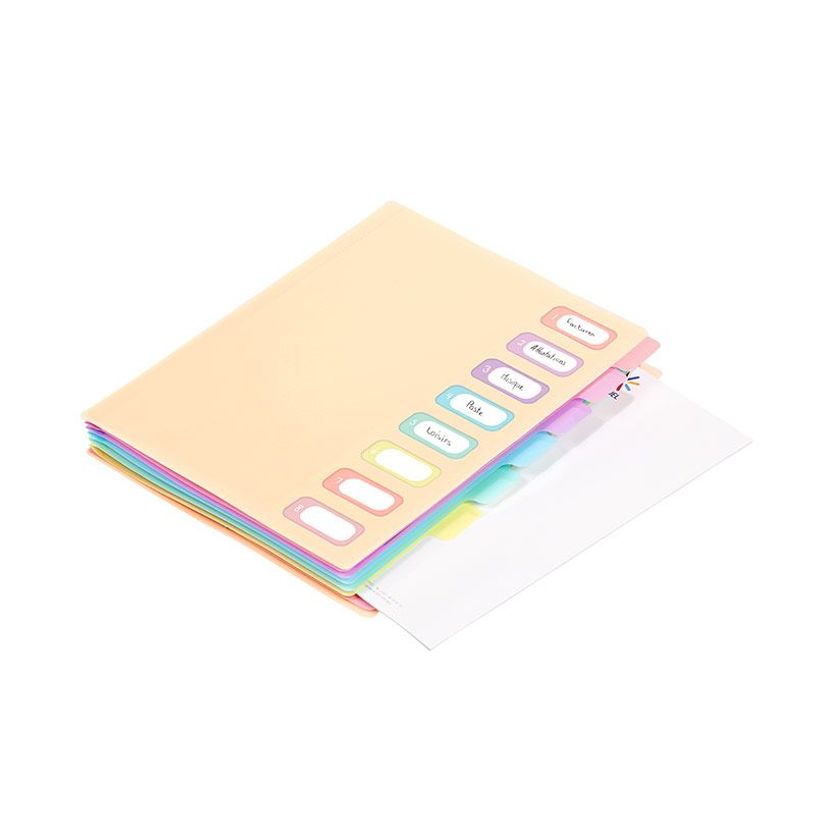 3135259811156-Viquel Rainbow Pastel - trieur à soufflet - pour A4 - à onglets - disponible en différe-P_405118853_5-4