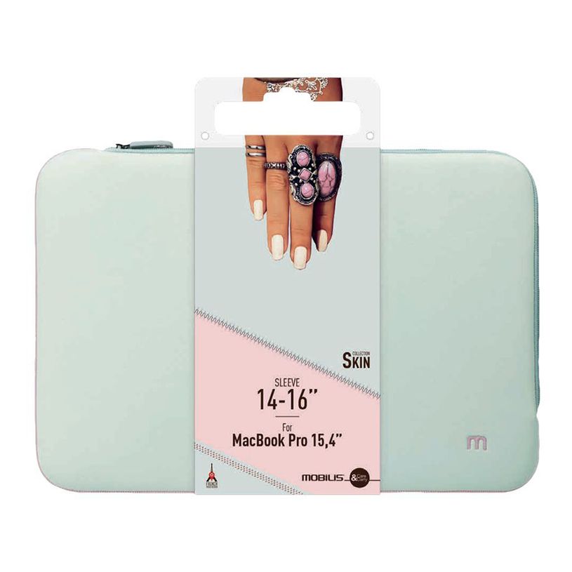 3700992511115-Mobilis Skin - Housse pour ordinateur portable 14/16" - gris/rose -P_405118929_7-5