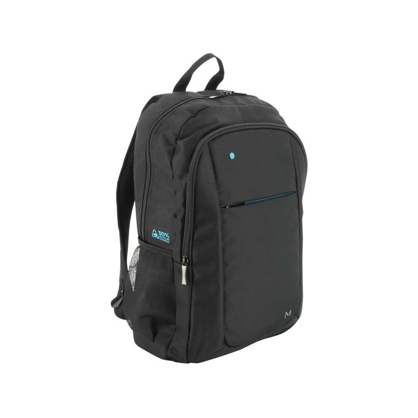 3700992524887-Mobilis THE ONE Recycled - Sac à dos pour ordinateur portable 14-15,6" - zip bleu - 30% r-P_405118931_1-0