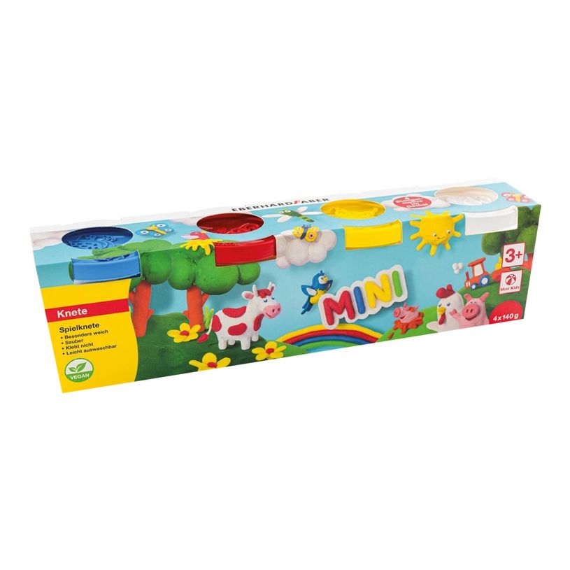 4087205725064-Eberhard Faber - pâte à modeler - mini - 140 g - blanc, bleu, jaune, rouge (pack de 4)-P_405118983_1-0