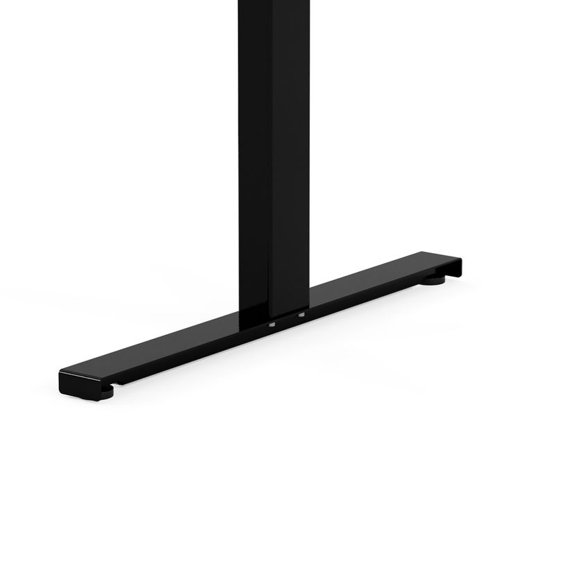 3760350281135-Bureau électrique UGO - L120x70cm - pieds noirs - plateau chêne massif-P_405119042_5-4