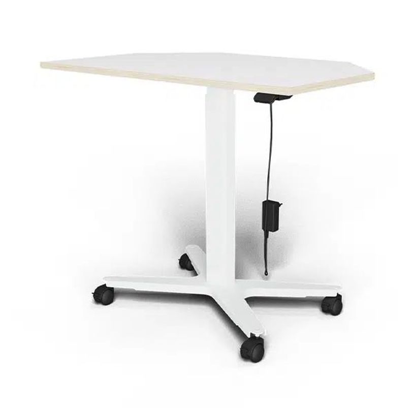 3760350282262-Bureau ELLIOT d'angle L100 - pieds blanc - plateau Blanc laqué-P_405119088_1-0