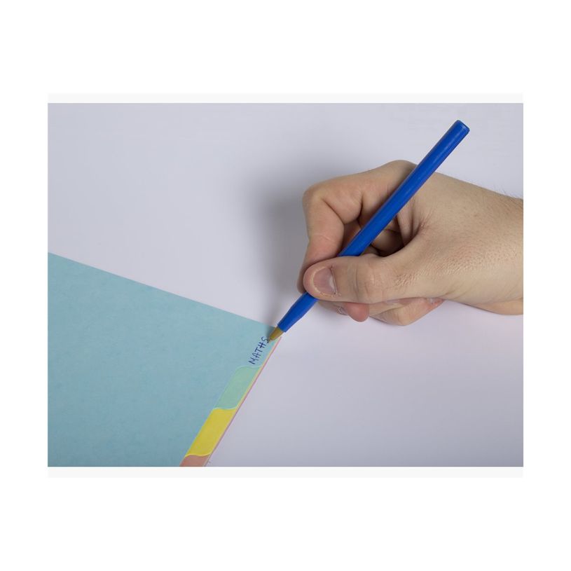 3130630077121-Exacompta Aquarel - Intercalaire 12 positions - A4 - couleurs pastels assorties-P_405119137_4-2