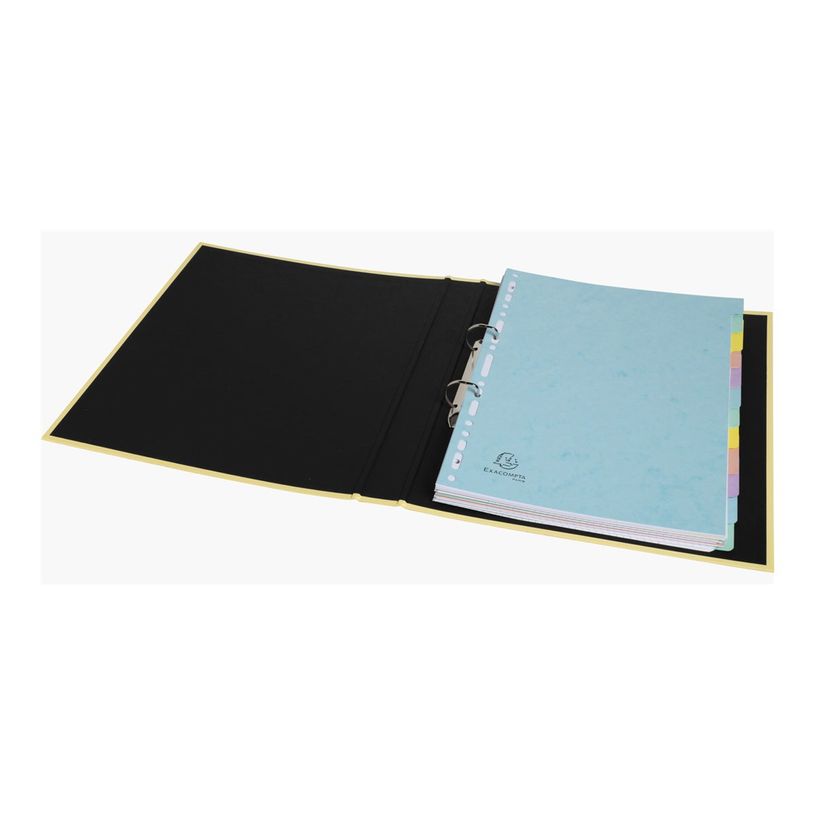 3130630077121-Exacompta Aquarel - Intercalaire 12 positions - A4 - couleurs pastels assorties-P_405119137_8-7