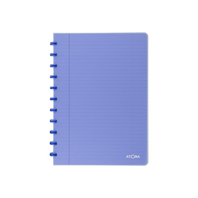 5412831372020-Atoma - Cahier polypro A4 (21x29,7 cm) - 144 pages - ligné - bleu-P_405119156_1-0