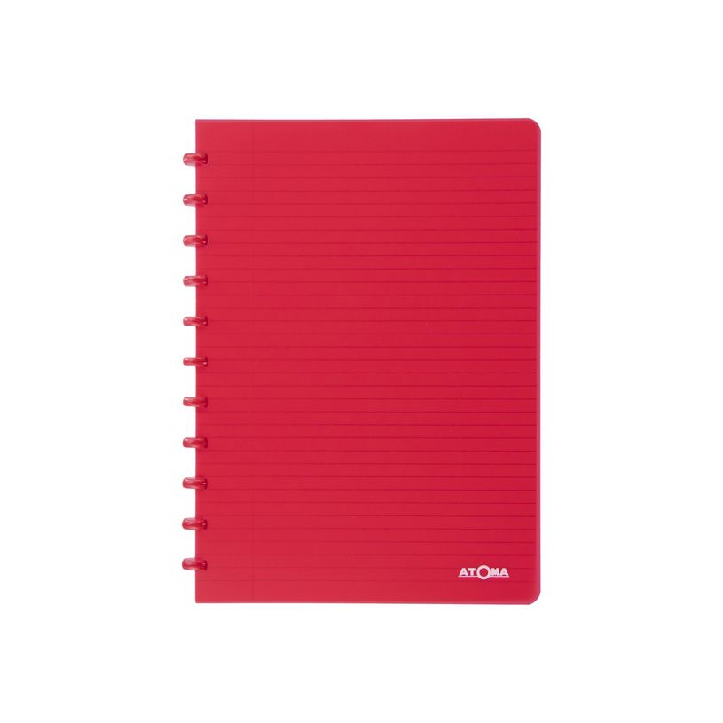 5412831372044-Atoma - Cahier polypro A4 (21x29,7 cm) - 144 pages - ligné - rouge-P_405119158_1-0