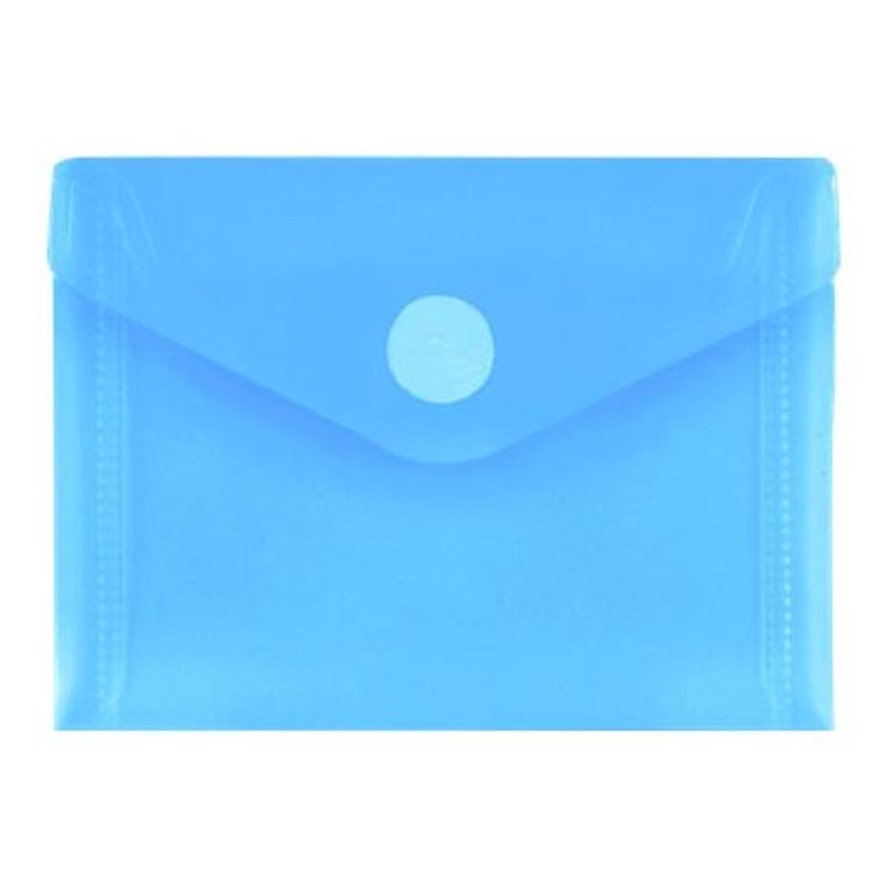 4250037421828-FolderSys - Pochette velcro - pour A7 - pour 50 feuilles - bleu transparent-P_405119328_1-0