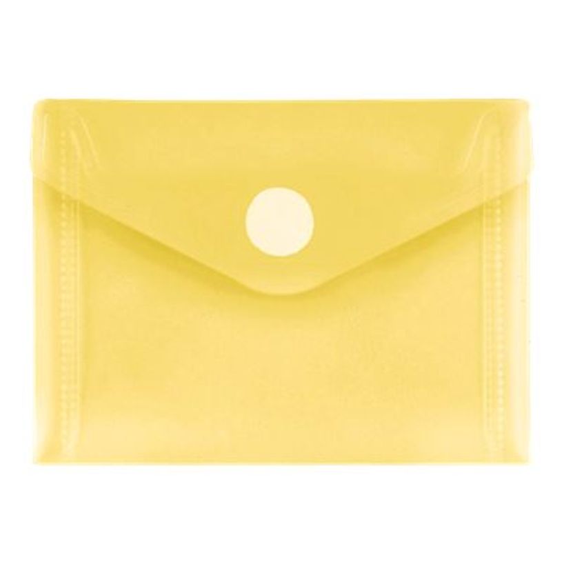 4250037421880-FolderSys - Pochette velcro - pour A7 - pour 50 feuilles - jaune transparent-P_405119330_1-0
