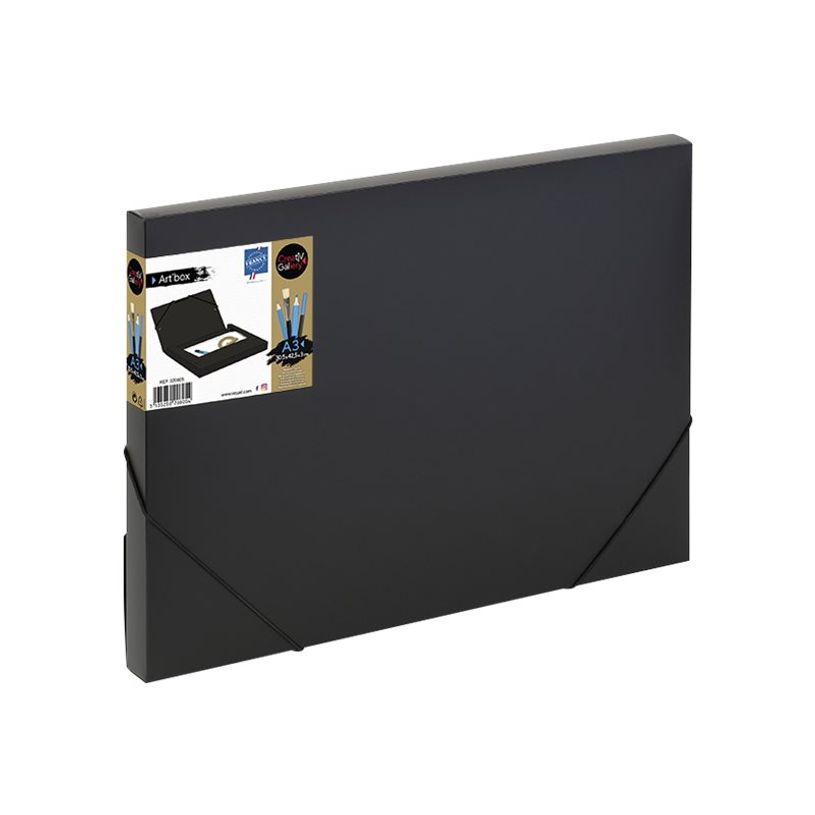 3135250208054-Viquel Creativ Gallery - Boîte de classement A3 - noir-P_405119360_1-0