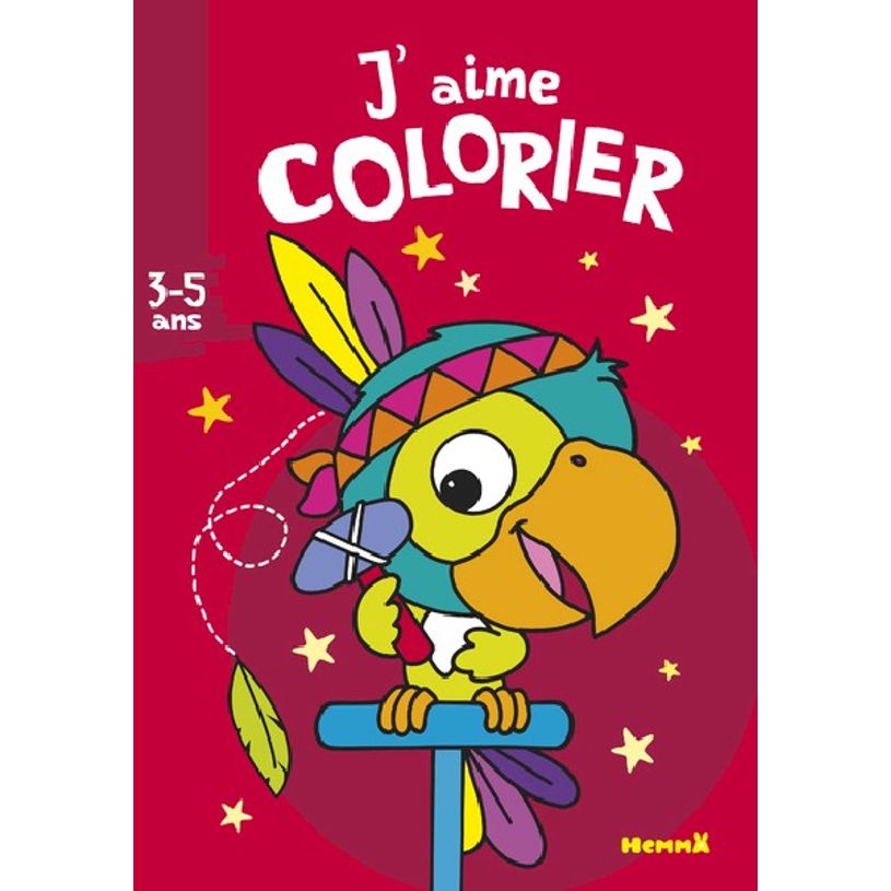 9782508042843-J'aime colorier (3-5 ans) - Perroquet-indien-P_405119383_1-0