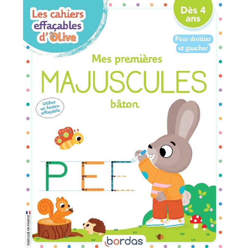 9782047400326-Cahier Effaçable Olive : Majuscules-P_405119453_1-0