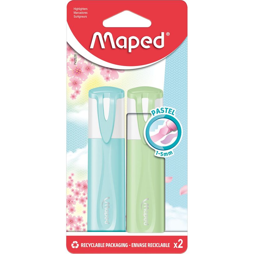 3154147425282-Maped Fluo Peps Pastel - Pack de 2 surligneurs - couleurs assorties-P_405119470_10-0