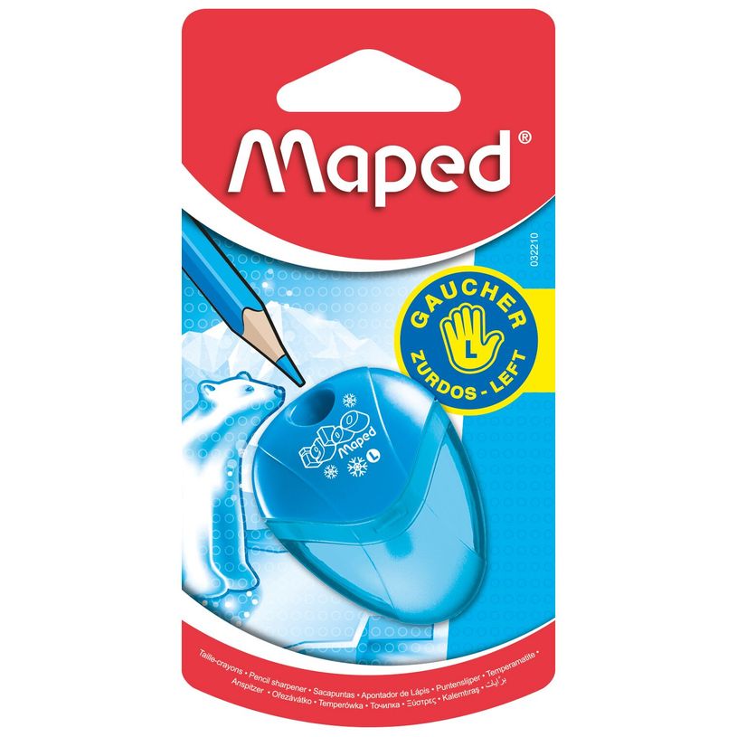 3154140322106-Maped I-Gloo - Taille-crayon pour gaucher - 1 trou - disponible dans différentes couleurs-P_405119477_1-0