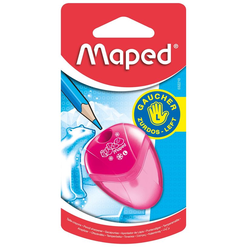 3154140322106-Maped I-Gloo - Taille-crayon pour gaucher - 1 trou - disponible dans différentes couleurs-P_405119477_3-2