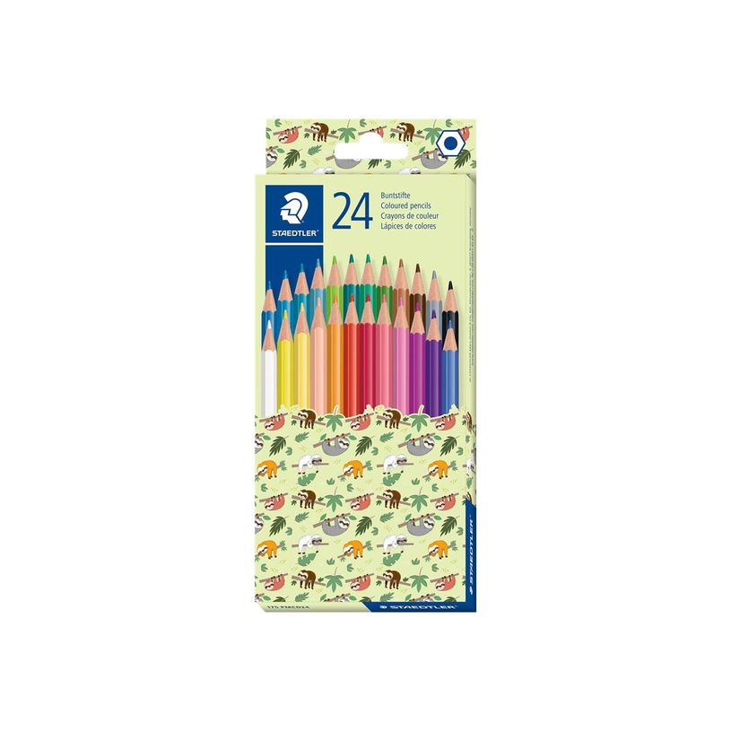 4007817079904-STAEDTLER Pattern - 24 Crayons de couleur - couleurs assorties-P_405119493_5-4