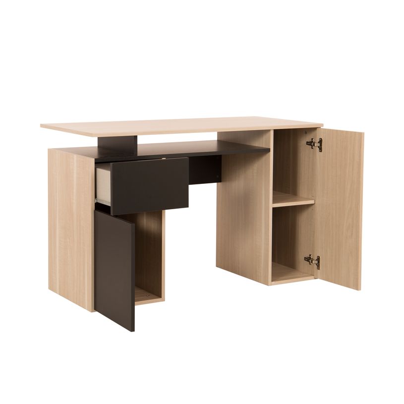 3483600773524-Bureau droit INDUS avec rangement - L. 120 x P. 55 x H. 75 cm-P_405119531_6-5