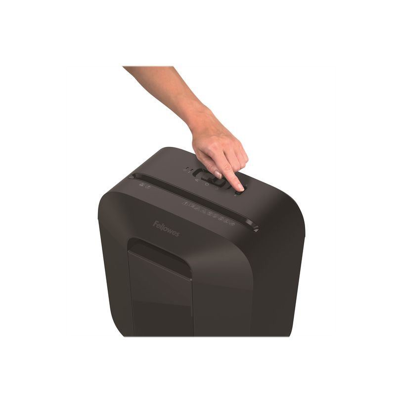 0043859769018-Fellowes Powershred LX25 - Destructeur de documents coupe croisée - 6 feuilles - Corbeill-P_405119532_1-8