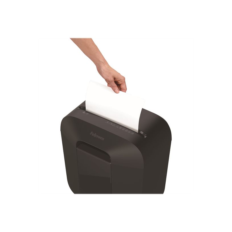 0043859769018-Fellowes Powershred LX25 - Destructeur de documents coupe croisée - 6 feuilles - Corbeill-P_405119532_2-5