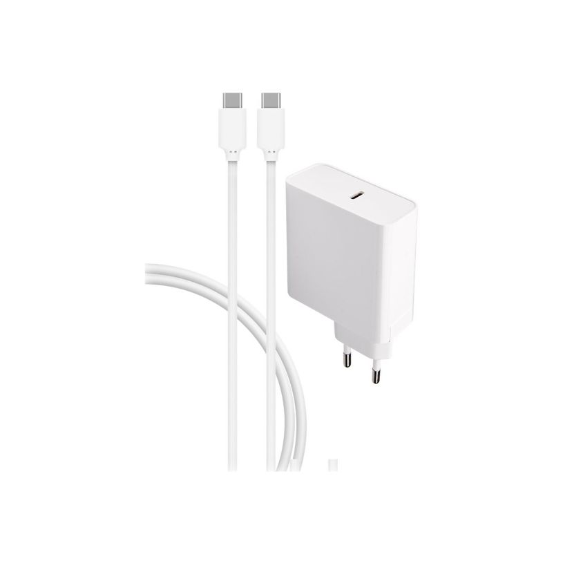 3571211459255-BigBen - chargeur secteur pour smartphone + câble USB-C - blanc - 60 Watt-P_405119546_2-0