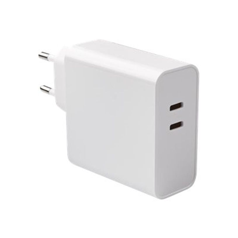 3571211459286-BigBen chargeur secteur pour smartphone 2 USB-C - blanc - 20 et 45 Watt-P_405119558_2-0