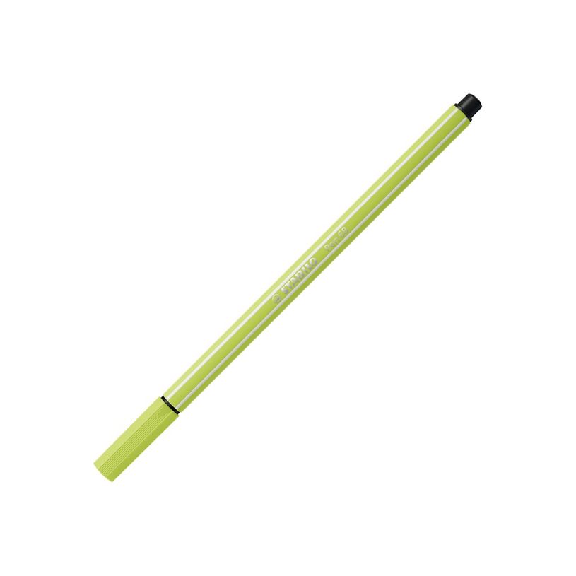 4006381578783-STABILO Pen 68 - Feutre pointe moyenne - citron vert-P_405119596_1-0