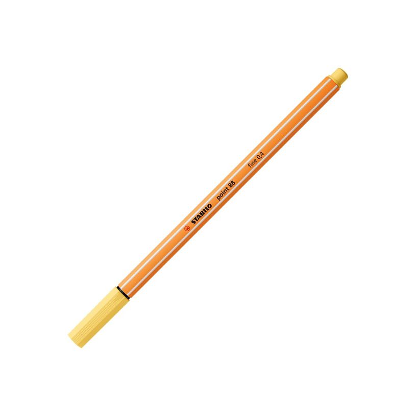 4006381579216-STABILO point 88 - Feutre fin - 0.4 mm - jaune clair-P_405119607_1-0