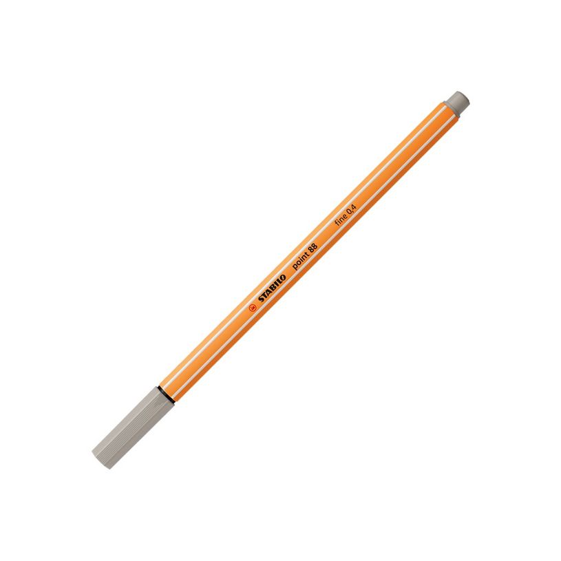 4006381579391-STABILO point 88 - Feutre fin - 0.4 mm - gris perle-P_405119615_1-0