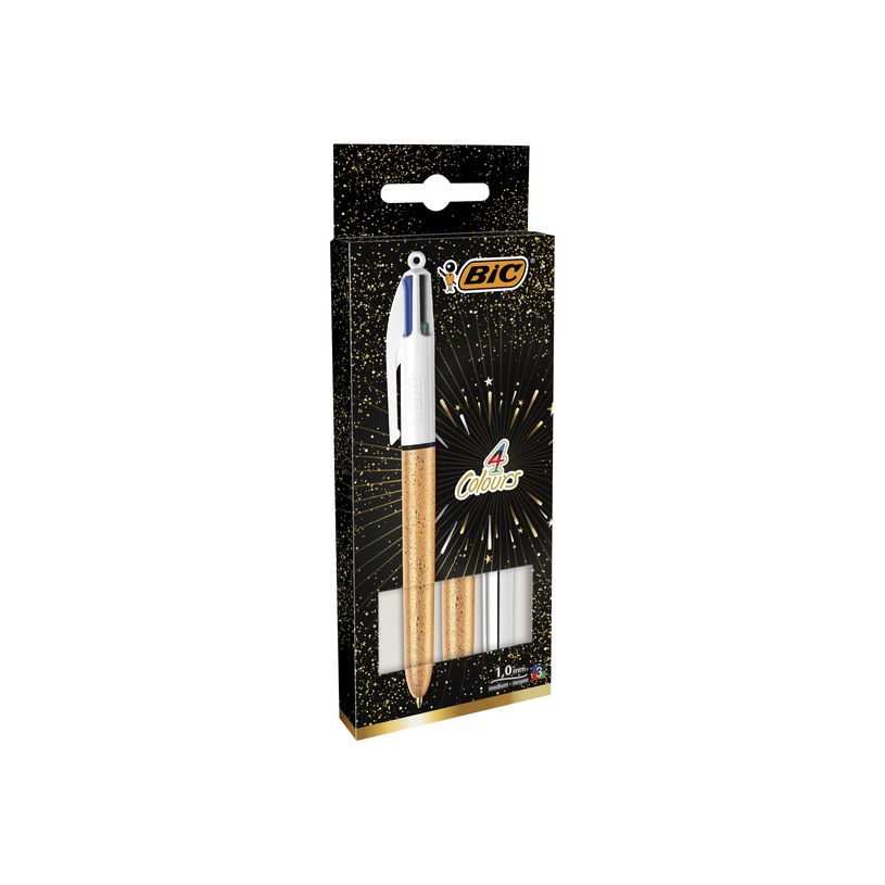 3086123593916-BIC 4 Couleurs Festifs - 3 Stylos à bille 4 couleurs-P_405119686_7-5