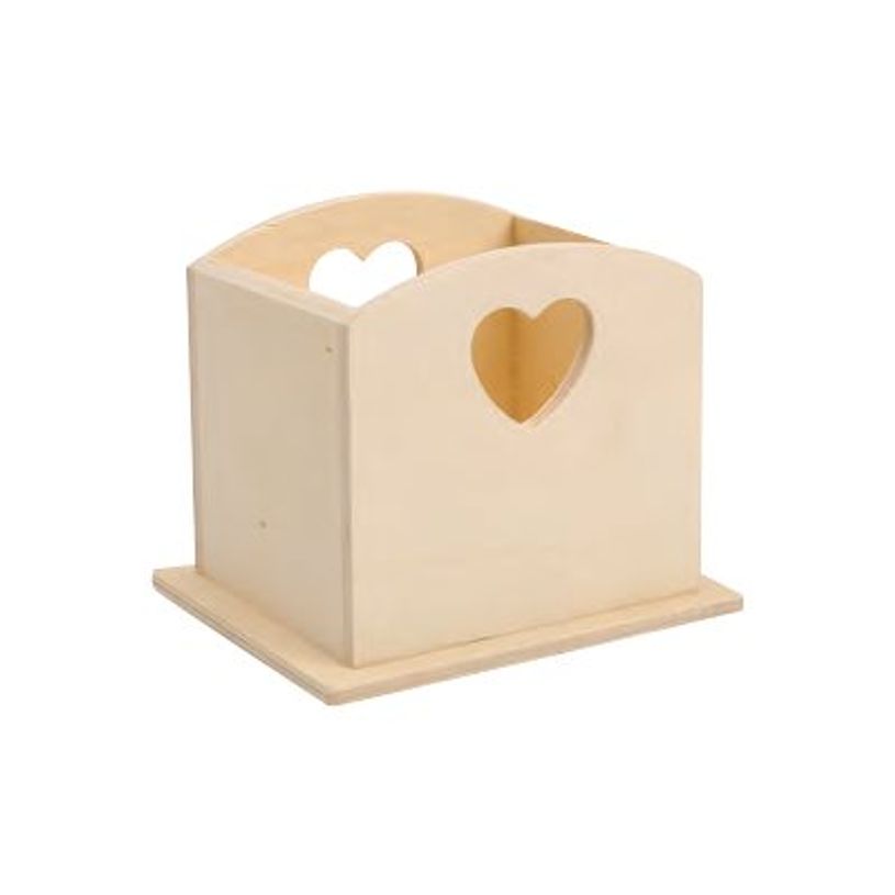 3532431001419-Graine Creative - porte stylo en bois motif cœur - 12 x 11 x 11 cm-P_405119694_1-0